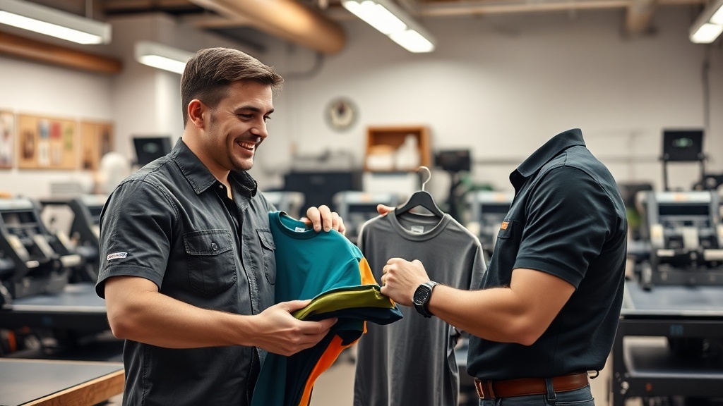 איך בוחרים מקום להזמנת חולצה מודפסת?