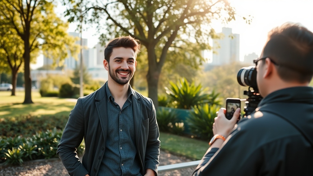 איך נראה תהליך הצילומים לאתרי הכרויות